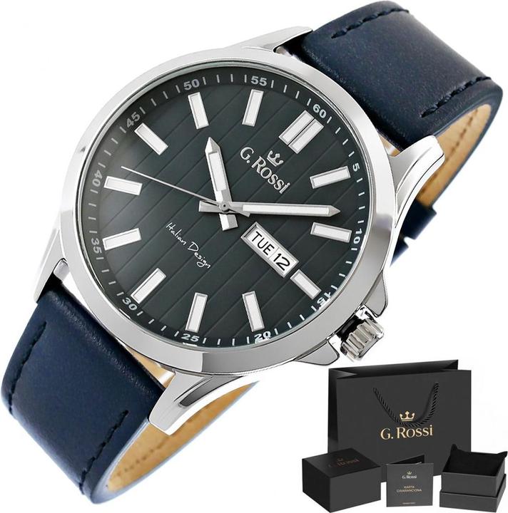 Produktbild Gino Rossi WATCH G. ROSSI - 8071A3-6F1 (zg334d) + BOX watch (Analoguhr)