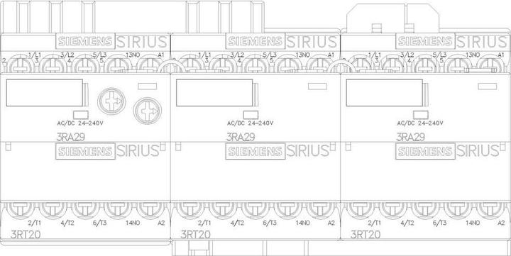 Actual product image Siemens Star-Delta comb.