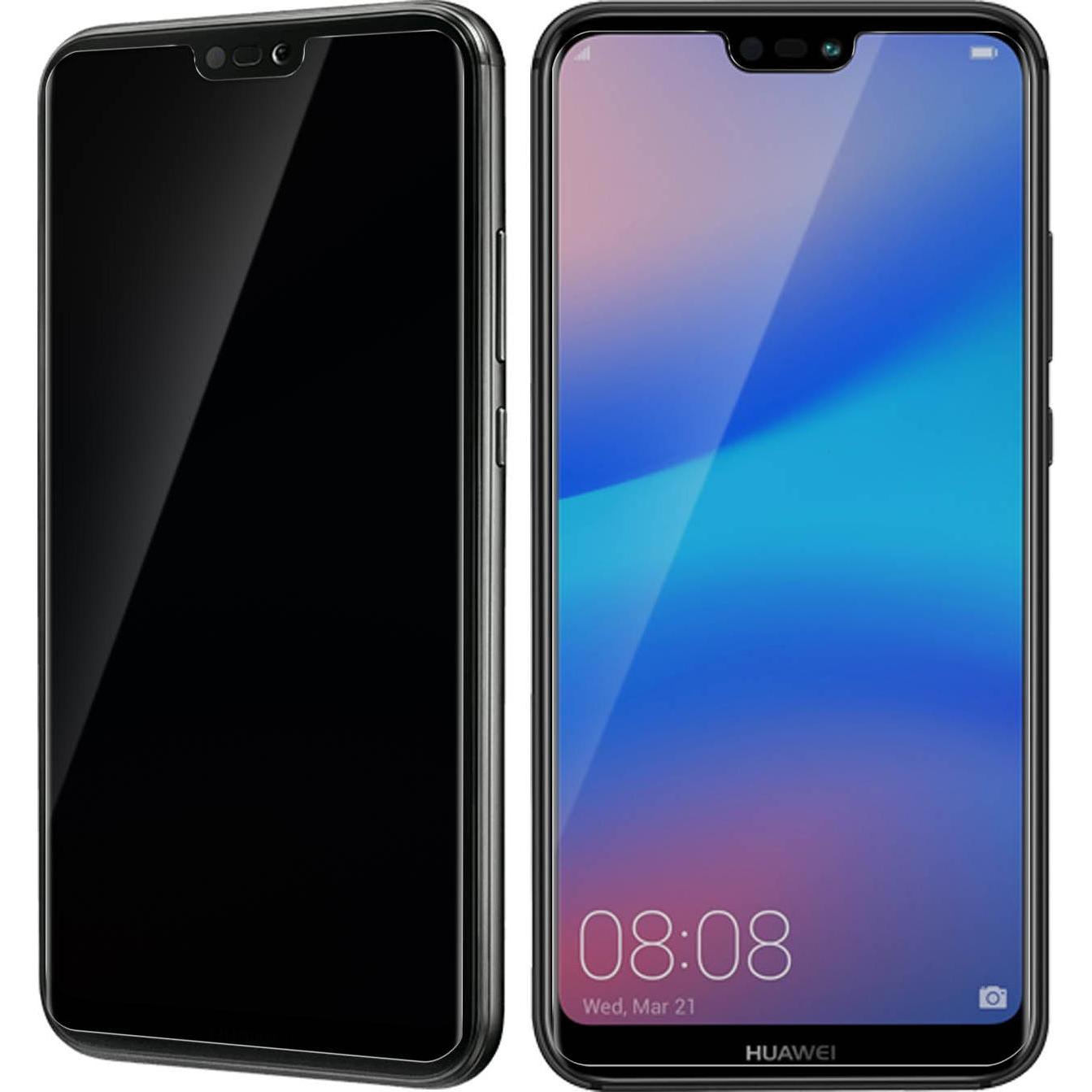 Thumbnail - Avizar Privacy Bilschirmschutz aus Glas (3 Stück, Huawei P20 Lite), Smartphone Schutzfolie, Schwarz