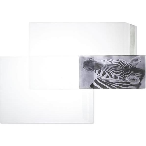 Blanke, Versandtasche + Luftpolstertasche, Versandtaschen 240x340mm 54 my haftklebend VE=1000 St. transparent (1000 x)