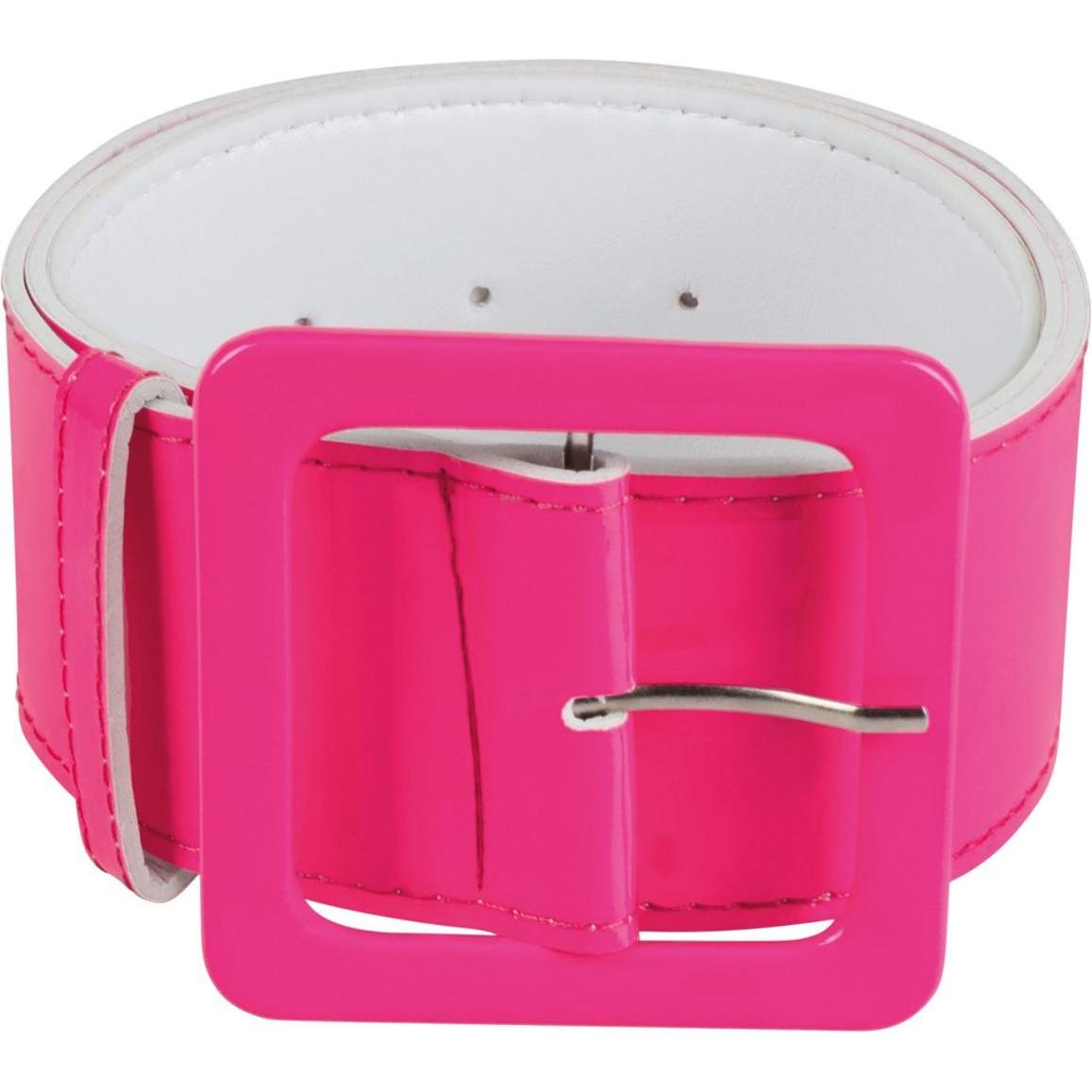 Boland Lackgürtel neon-pink