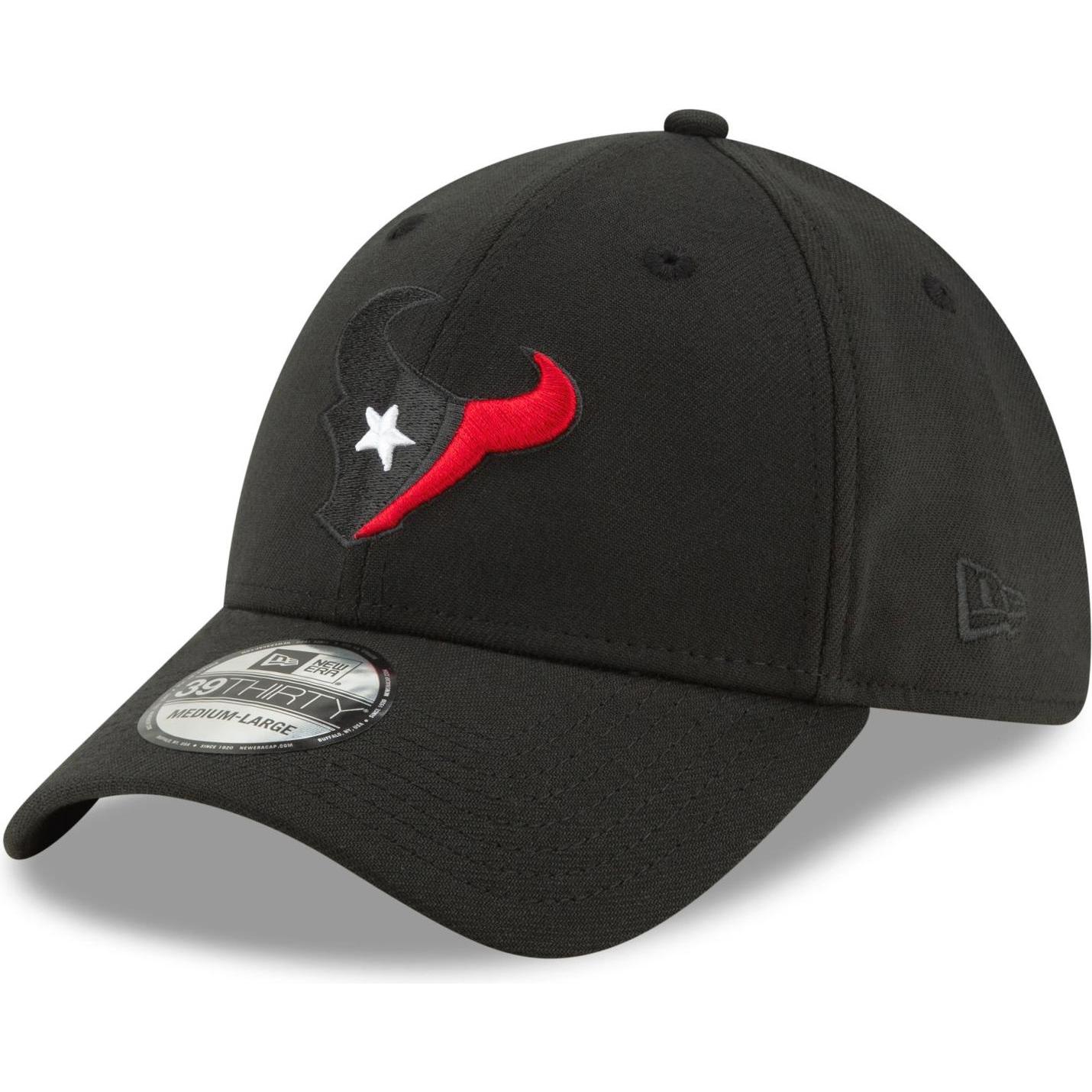 New Era, Herren, Cap, 39Thirty Stretchfit NFL Elements 2.0, Schwarz, (M)