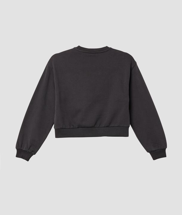 Image du produit s.Oliver Sweatshirt Kuscheliges Crop-Sweatshirt im Oversize Shape mit schimmerndem Print (146, 152)