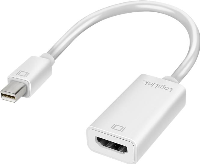 Actual product image LogiLink Mini DisplayPort to HDMI (HDMI, 15 cm)