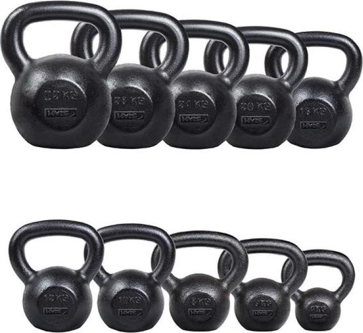 Actual product image HMS Cast Iron Kettlebell 6kg KZG6 (1 x 6 kg)