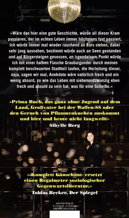 Produktbild Komplett Gänsehaut (Deutsch, Sophie Passmann, 2021)