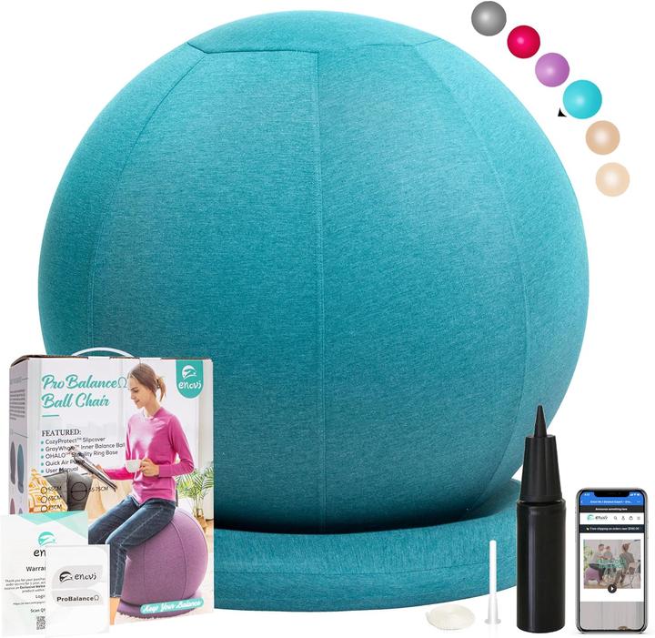 Immagine prodotto Enovi Sitzball mit Basis (70 cm)