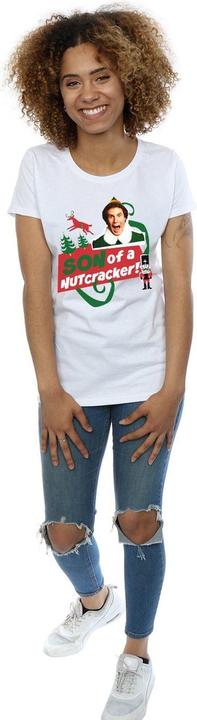 Actual product image Elf Womens/Ladies Son Of A Nutcracker Cotton T-Shirt (L)