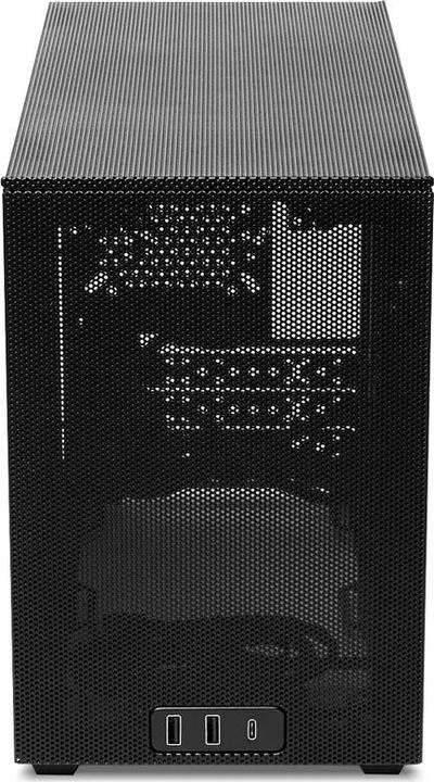 Productafbeelding Ssupd Meshroom D Mini-ITX behuizing - zwart (Mini-ITX, Mini-DTX)