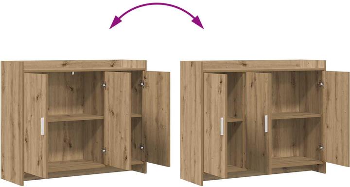 Produktbild vidaXL Sideboard-Aufbewahrung (33 x 33 x 80 cm)