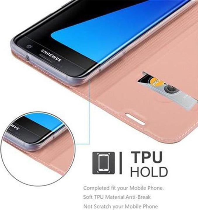 Produktbild Cadorabo Book Classy Style Cover (Samsung Galaxy S7 Edge)
