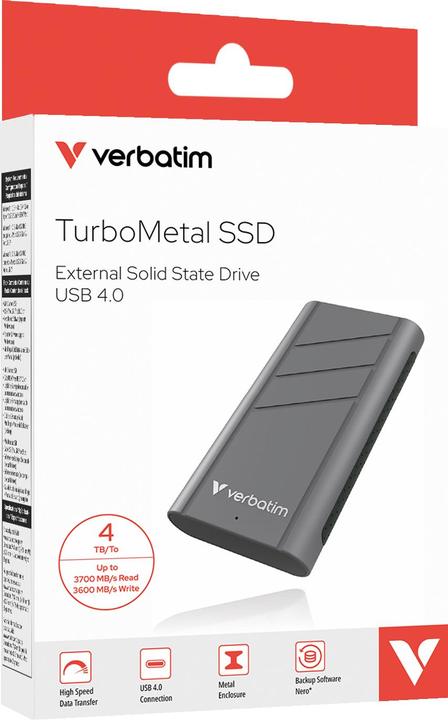 Produktbild Verbatim TurboMetal SSD (4 TB)