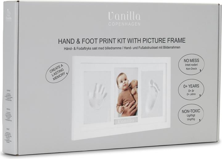 Actual product image Copenhagen Vanilla - Hand & Foot Print - White - Big (5001640501)