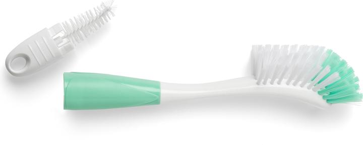 Image du produit Nuvita brosse et mini-brosse pour biberon et tétine vert