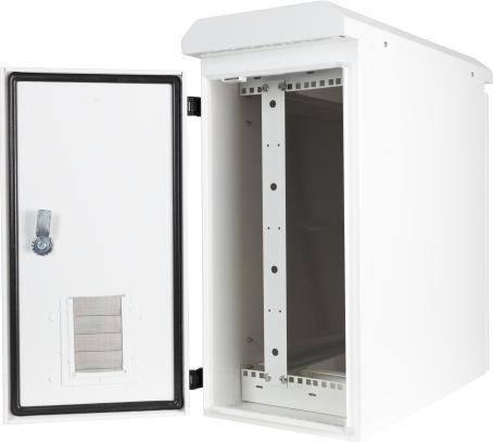 Image du produit Deltaco 19"-skåp, 6U, 600x280x600mm, v (10.86 HE, Rack 19 pouces)