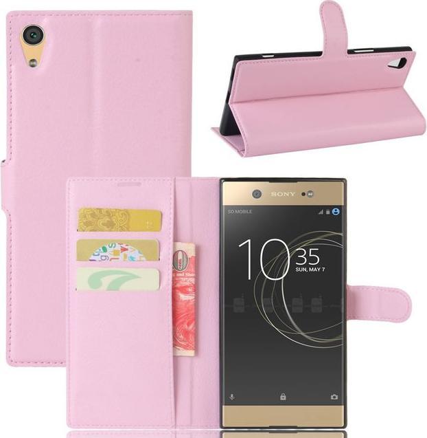 Produktbild MU Classic Hülle aus Leder mit Litchitextur (Sony Xperia XA1 Ultra)
