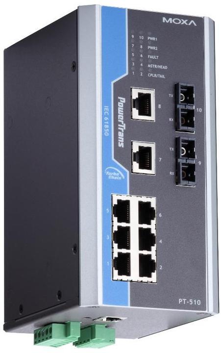 Produktbild Moxa IEC 61850-3, 10-PORT MANAGED S