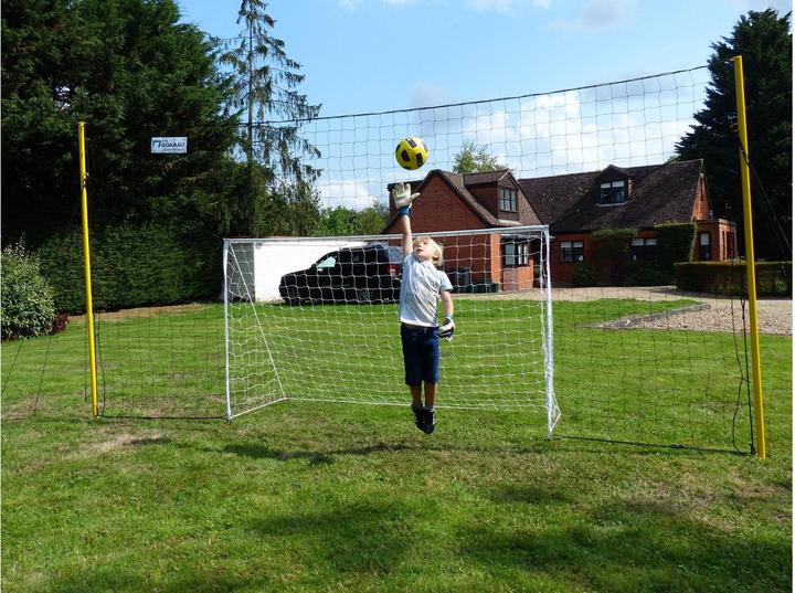 Actual product image Open Goaaal Fussballtor – Junior Hochfang- und Auffangnetz