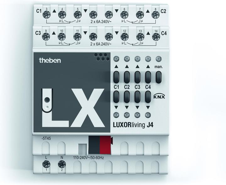 Theben LUXORliving J4 (Shutter actuator)