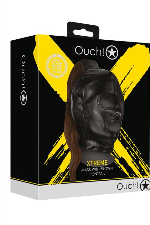 Immagine prodotto Ouch! Mask with Brown Ponytail
