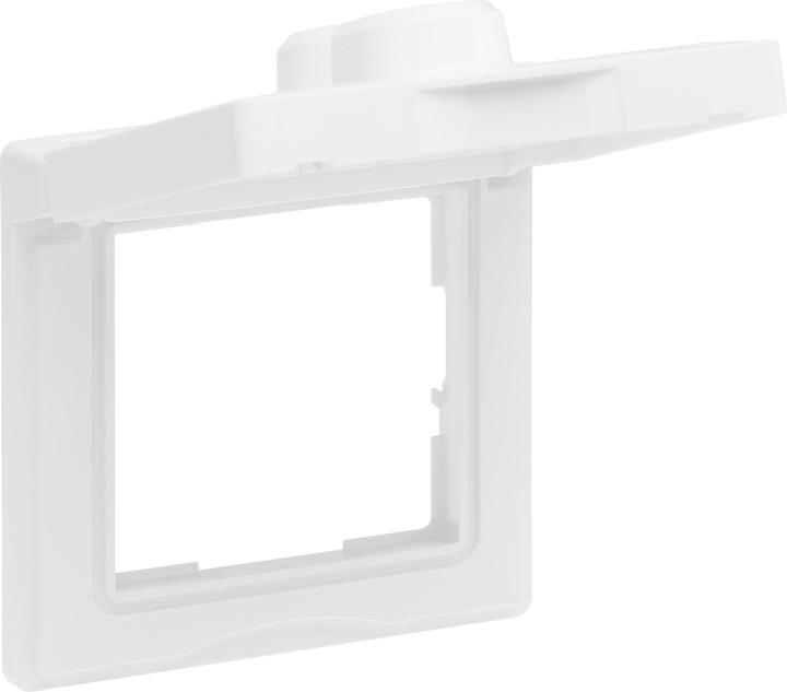 Actual product image Legrand SEANO single damp-proof cover IP44 for key-operated switch with DIN lock, damp-proof protection