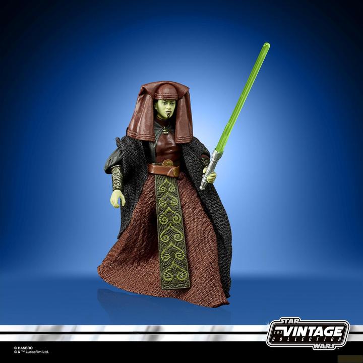 Actual product image Hasbro Star Wars Clone Wars The Vintage Collection Actionfigur Luminara Unduli VC215