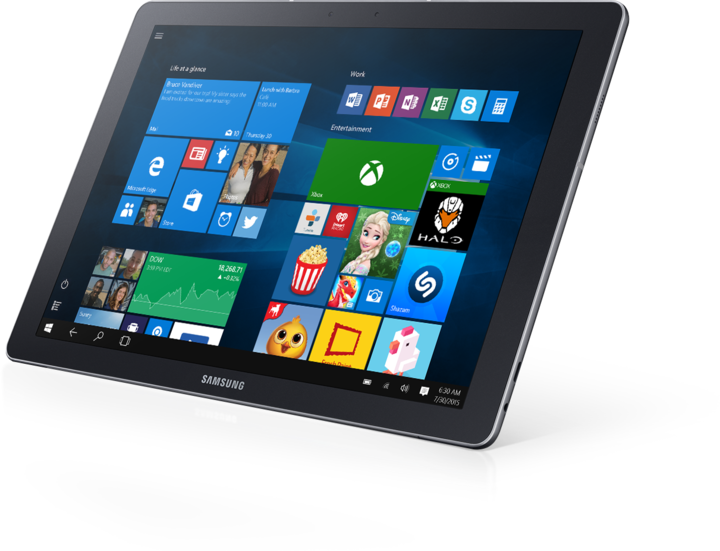 Actual product image Samsung Galaxy TabPro S (12", Intel Core M3-6Y30, 4 GB, 128 GB)