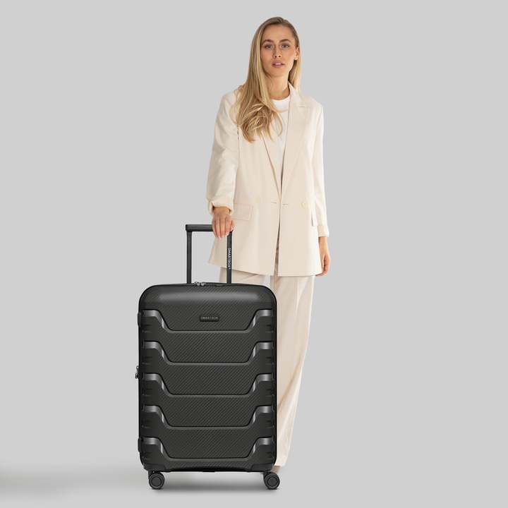 Produktbild Smartbox Edition 01 4 Rollen Trolley 66 cm mit Dehnfalte (75 l, L (90 - 115l))