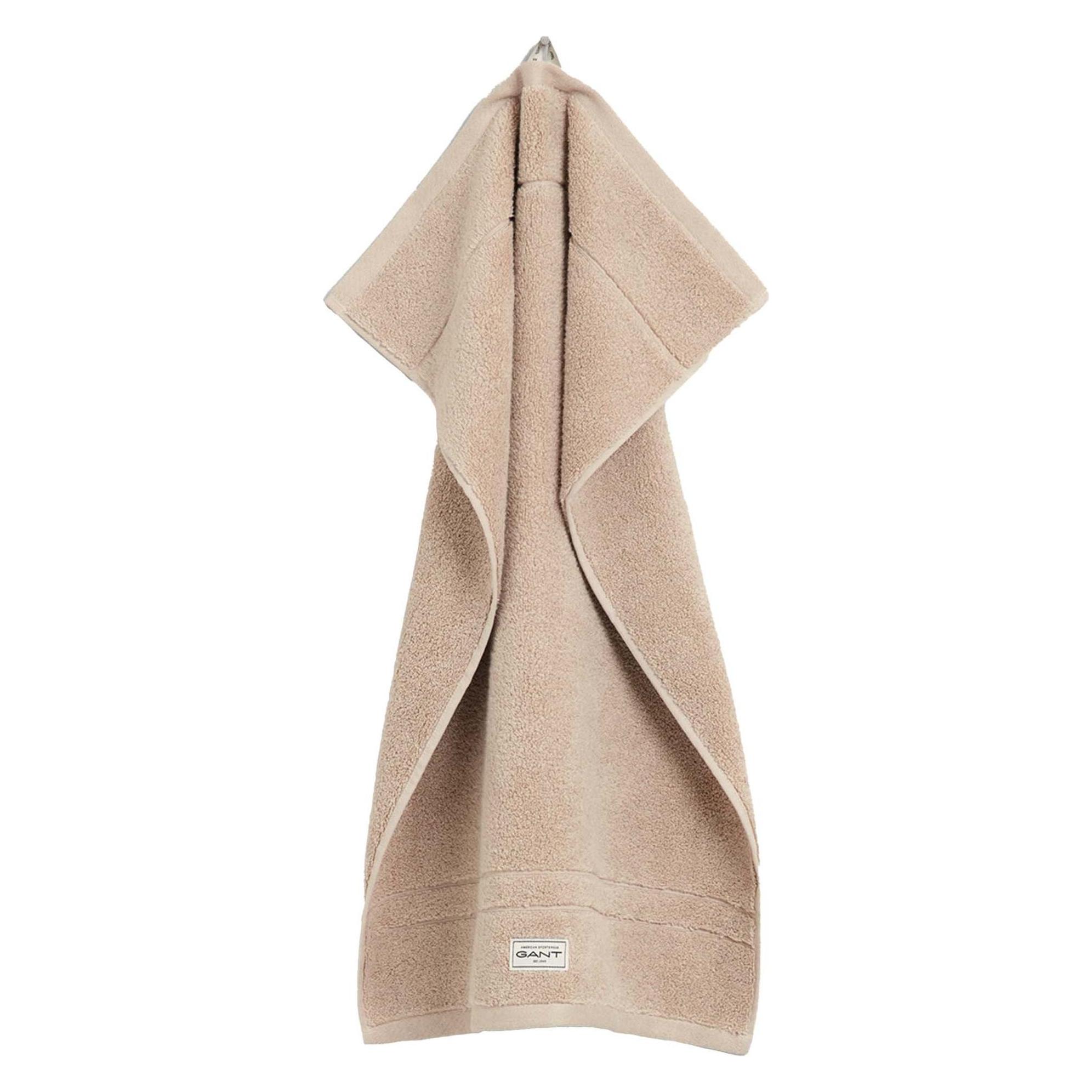 Gant, Reisehandtuch, Gästetuch Casual, Beige