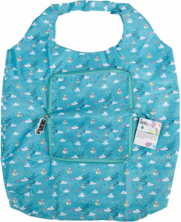 Create It! Faltbarer Shopper - Türkis