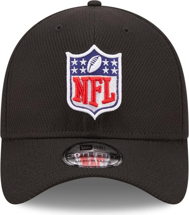 Produktbild New Era 39Thirty Diamond Era Cap - NFL SHIELD schwarz - M/L (M, L)