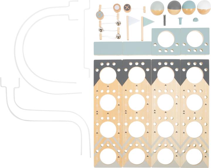 Actual product image small foot Modular ball track