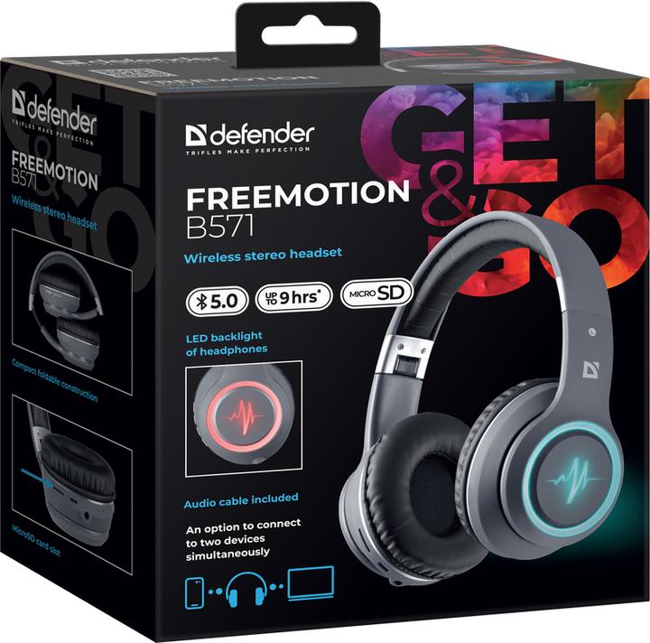 Produktbild Defender Freemotion B571 (NC, 9 h, Kabelgebunden, Kabellos)