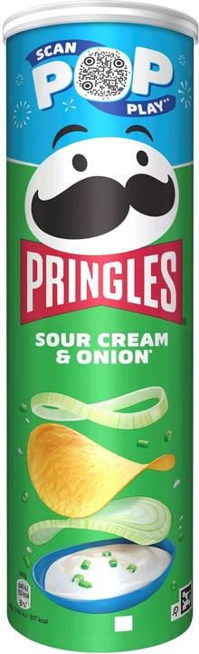 Image du produit Pringles Crème aigre et oignon (185 g)