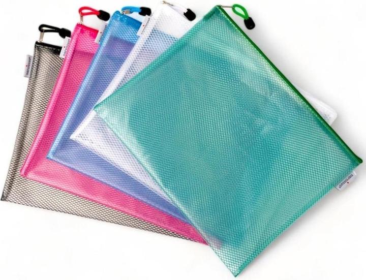 Produktbild Narcissus EVA A4 Mesh-Reissverschlusstasche (A4, 1 x)