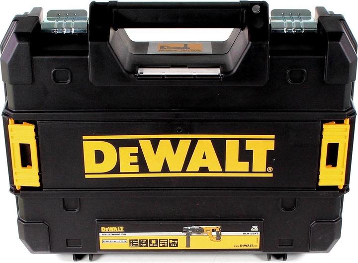 Actual product image DeWalt DCH 133 NT Battery combi hammer 18V 2,6J SDS plus Brushless + 1x battery 2,0Ah + TSTAK - without