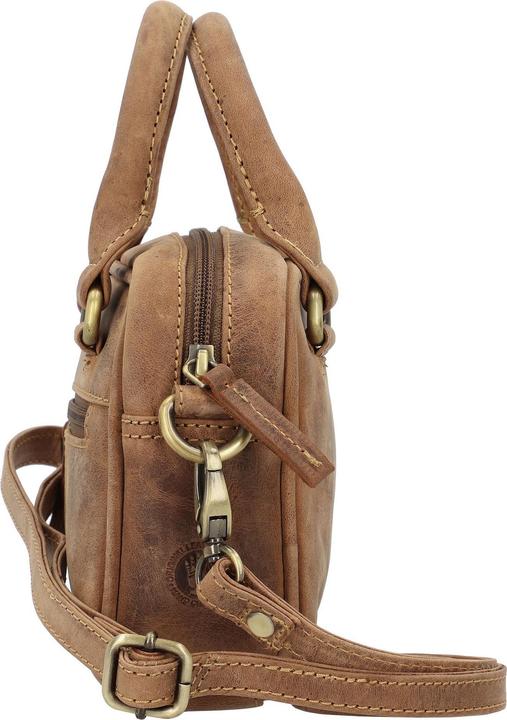 Actual product image Greenburry Vintage Mini Bag Handtasche Leder 18 cm
