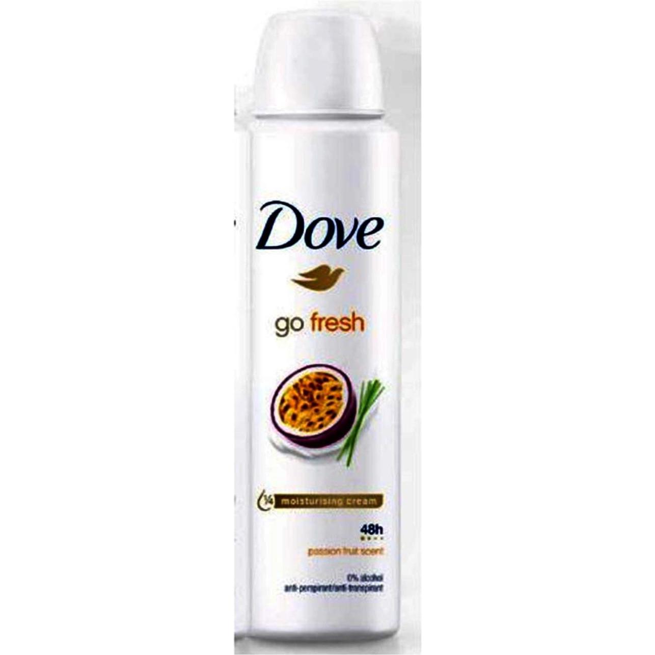 Dove, Deo, Go Fresh Lemon Yellow Passion Fruit Deodorant Spray 200ml (Spray, 200 ml)