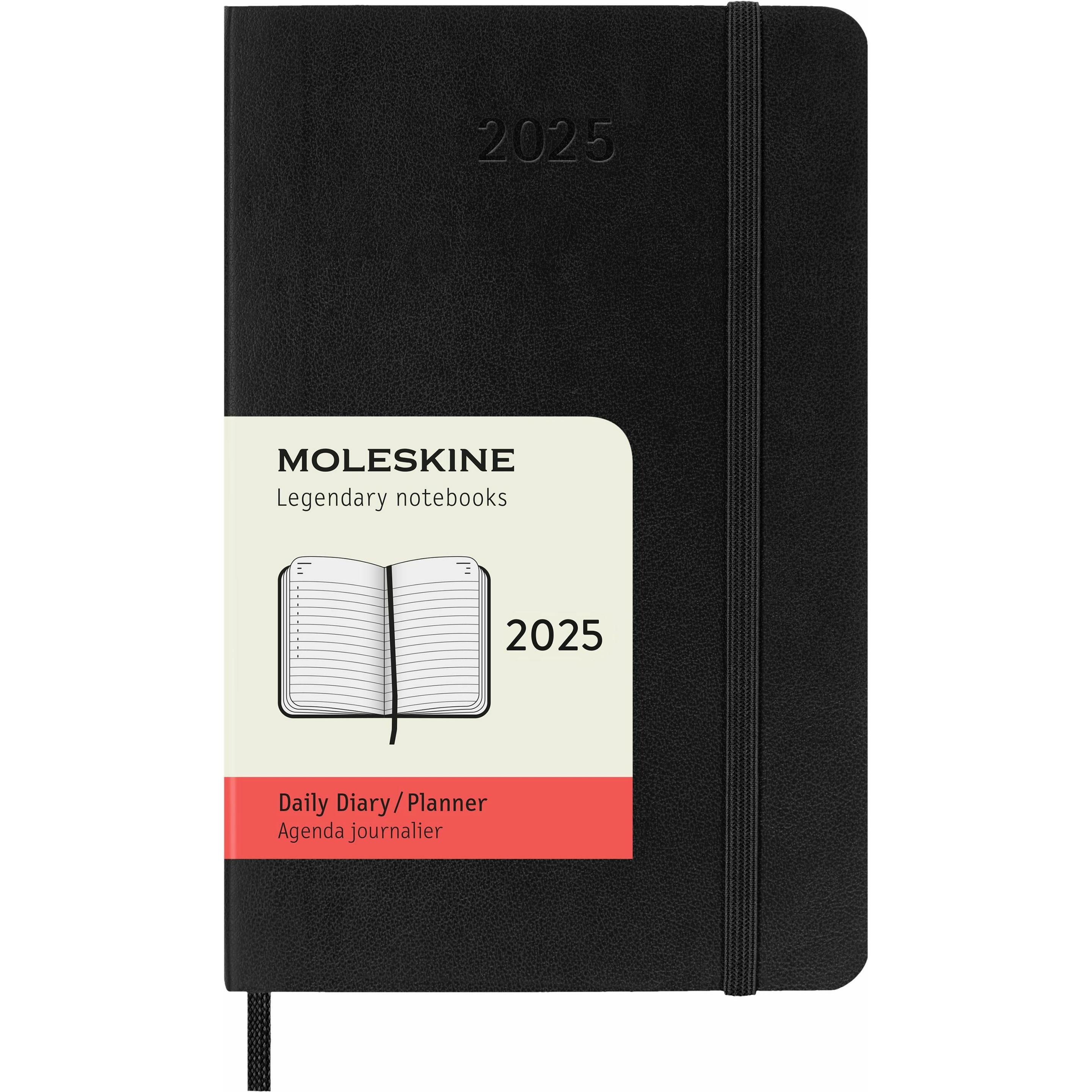 Moleskine, Agenda, Tageskalender (A6, Pocket, Englisch)