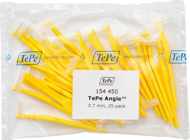 Image du produit TePe Brosse interdentaire Angle MULTIPACK jaune (25 x, 4 mm)