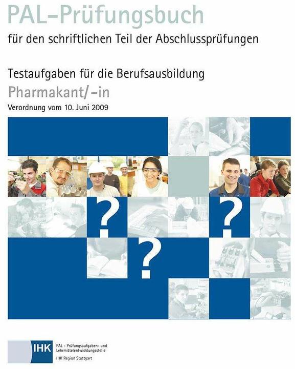 Produktbild PAL-Prüfungsbuch Pharmakant/-in (Deutsch, 2016)