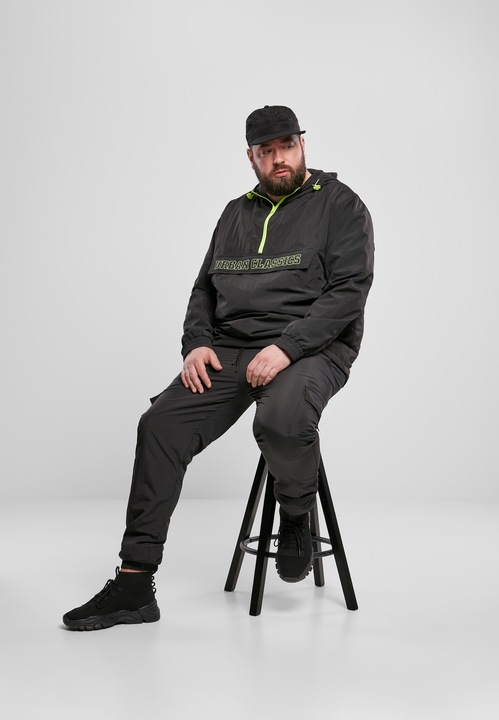 Actual product image Urban Classics Contrast Pull Over Jacket (M)
