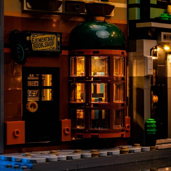 Produktbild BrickBling LED Licht Set für LEGO Sherlock Holmes: Bücherstütze (10351) inkl. Fernbedienung