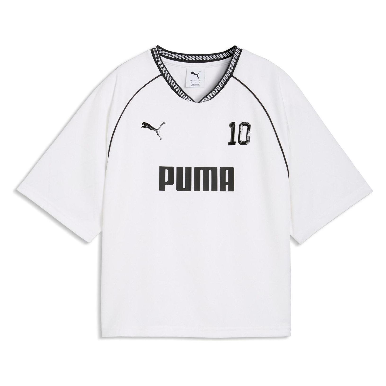 Puma, Vrouwen, Sportief Shirt, Sport Relaxed Jersey (L), Wit, L