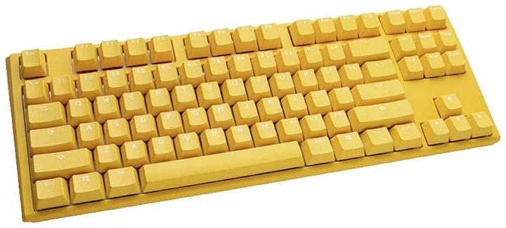 Produktbild Ducky One 3 Yellow TKL gaming keyboard, RGB LED - MX-Red (DE, Kabelgebunden)