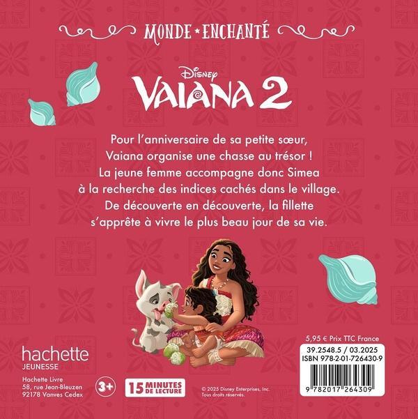 Vaiana 2 : la chasse au trésor (French, Collectif, 2025) - Galaxus