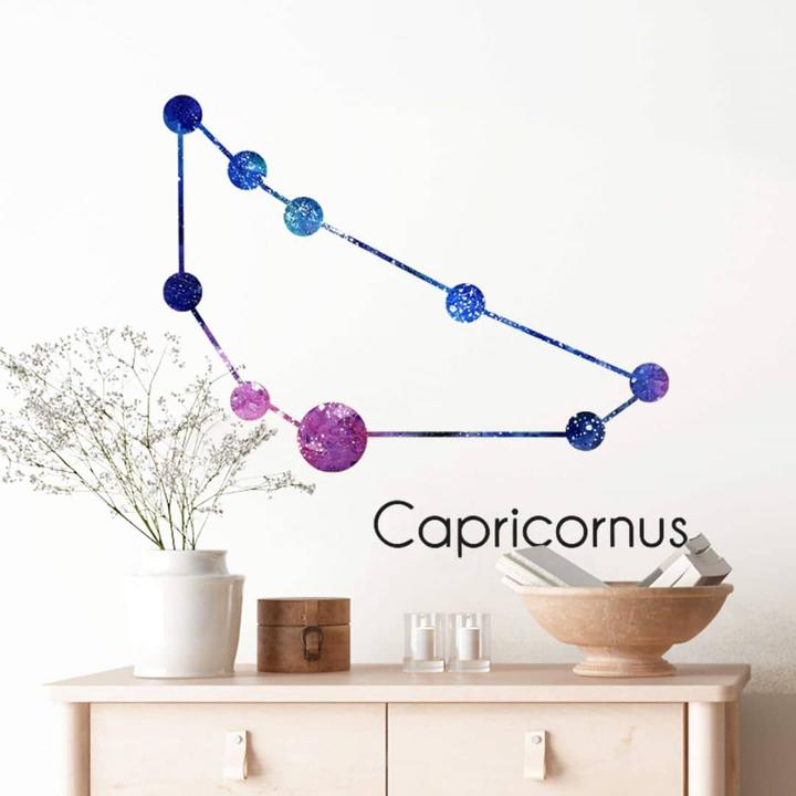 Actual product image Trenddeko Constellation Capricornus - Capricorn (90 x 67 cm)