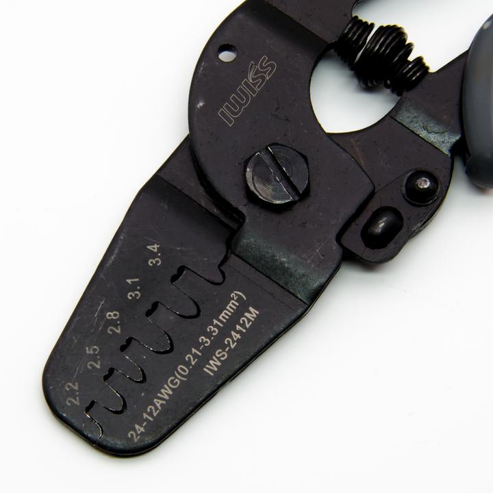 Image du produit Iwiss Pince à sertir 2412M 0.2-3.3mm².