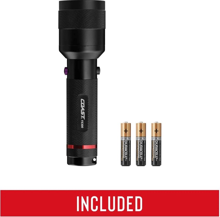 Actual product image Coast PX300 hand lamp with white light UV light 150 lumen (13.50 cm, 150 lm)