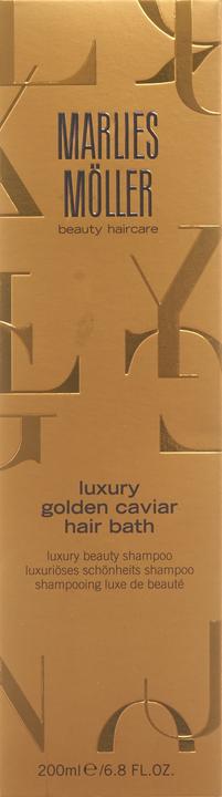 Image du produit Marlies Möller Bain de beauté capillaire au caviar doré de luxe (200 ml, Shampoing liquide)